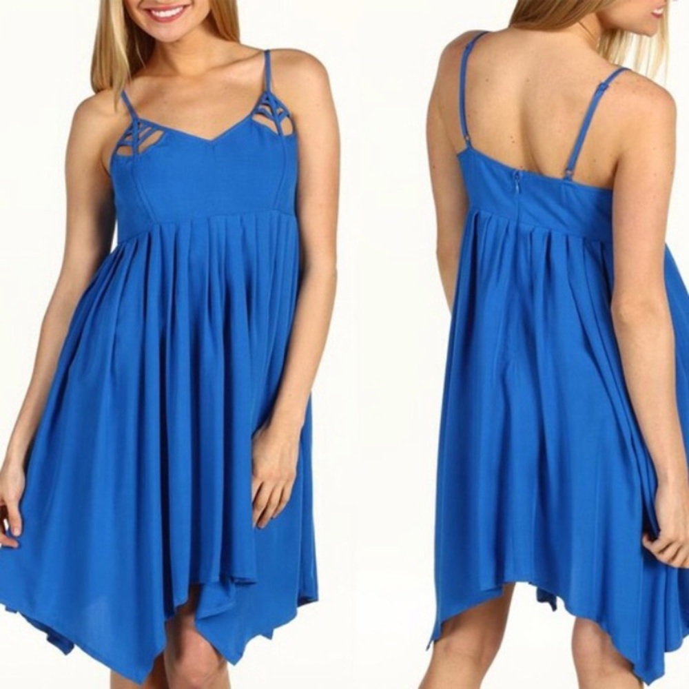Gorgeous blue sundress by bb Dakota NWT